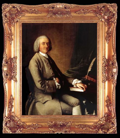 framed  Thomas Gainsborough Portrait of John Sparrowe, Ta009